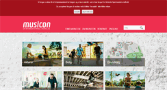 Desktop Screenshot of musicon.dk