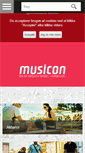 Mobile Screenshot of musicon.dk