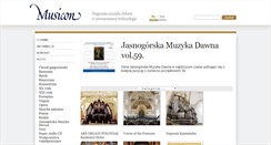 Desktop Screenshot of musicon.pl